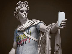 古希腊雕像一点不污 艺术家却给他们穿衣服